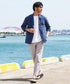 bライトグレー MODEL : GO 180cm 66kg Lsize